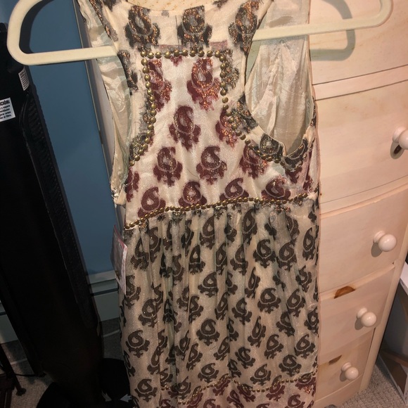 FREE PEOPLE holiday/ dressy dress, NWT - Picture 5 of 8